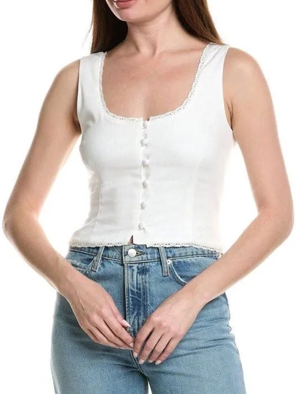 Rolla’s ‘Paloma’ Linen Top SZ 6/XS